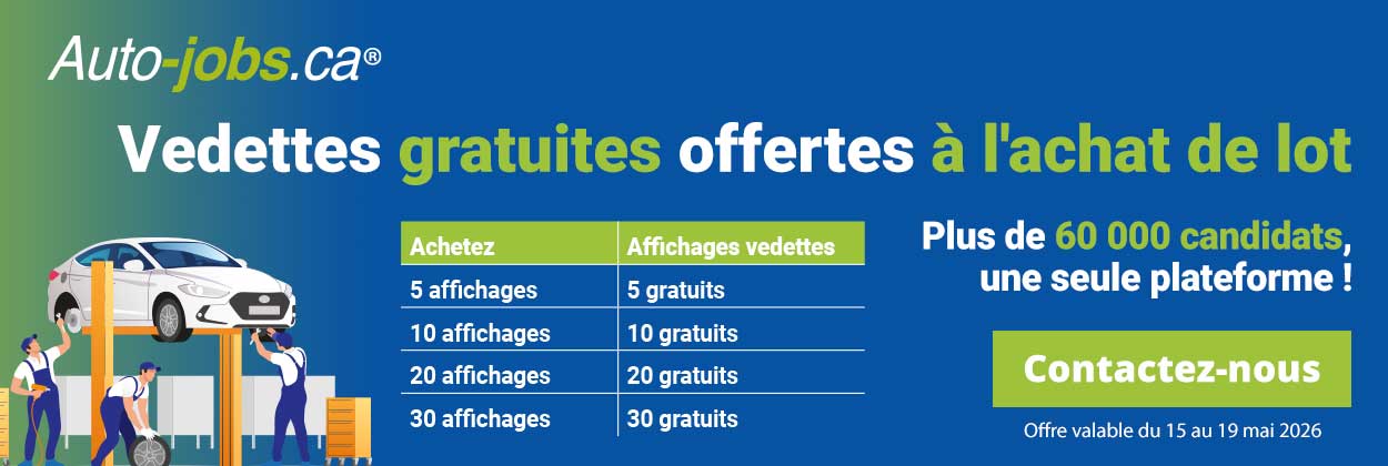 Bannière promotionnelle